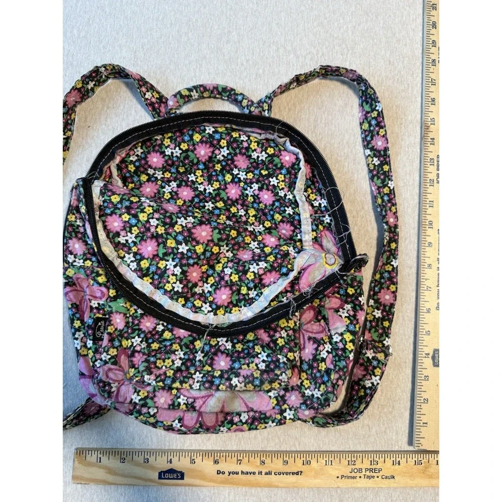 Toddler Flower Quilted Back Pack